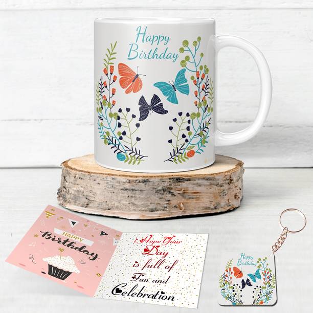 GiftsOnn Mug, Keychain, Greeting Card Gift Set