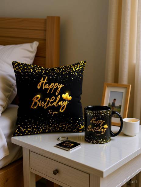 Fifth and Moon Cushion, Mug, Keychain Gift Set