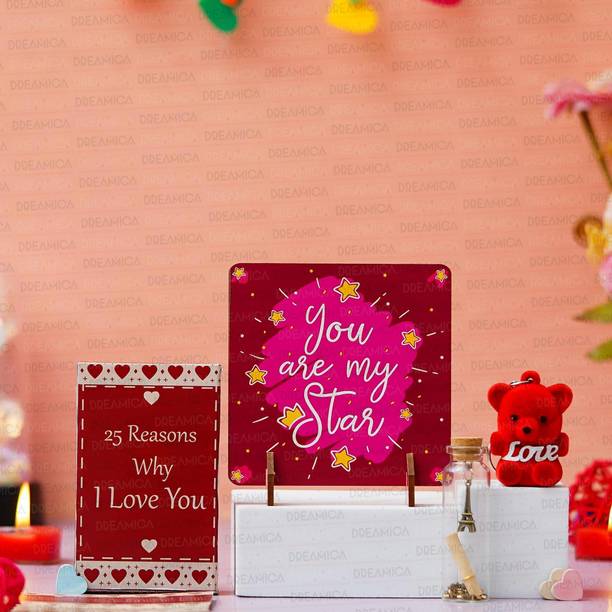 Dreamica Showpiece, Message Pills, Keychain, Greeting Card Gift Set