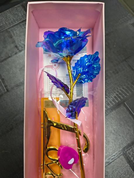 Wagwanfly Artificial Flower, Lamp Gift Set