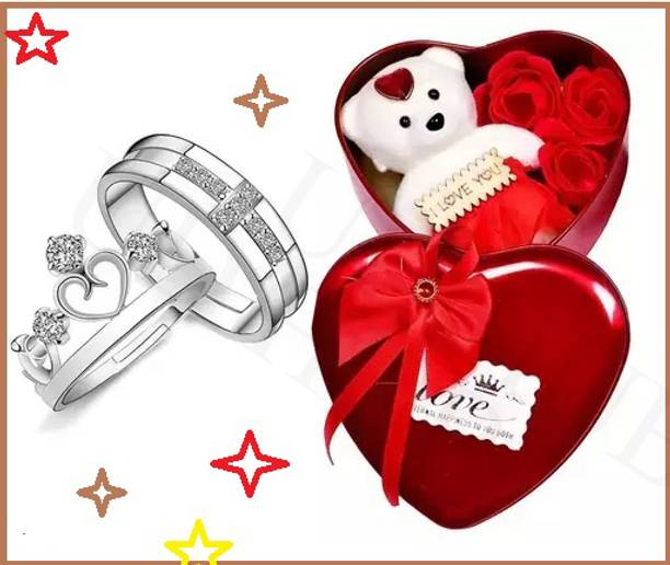 Shyam sarkar Artificial Flower, Showpiece, Soft Toy, Card Holder Gift Set