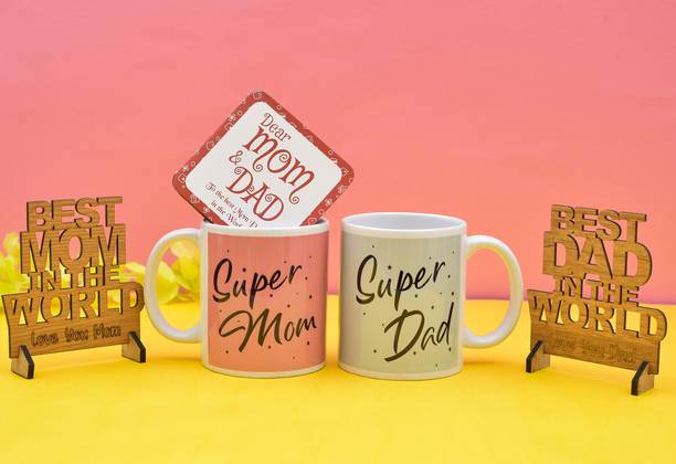 PRIDE STORE Mug, Showpiece, Greeting Card Gift Set