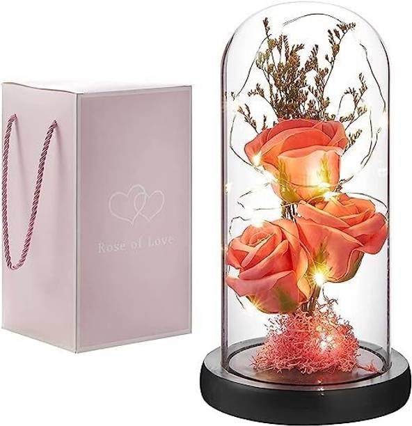 K.B.SALES Artificial Flower Gift Set