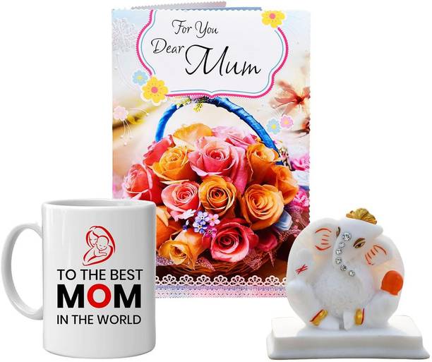 Natali Traders Greeting Card, Showpiece, Mug Gift Set