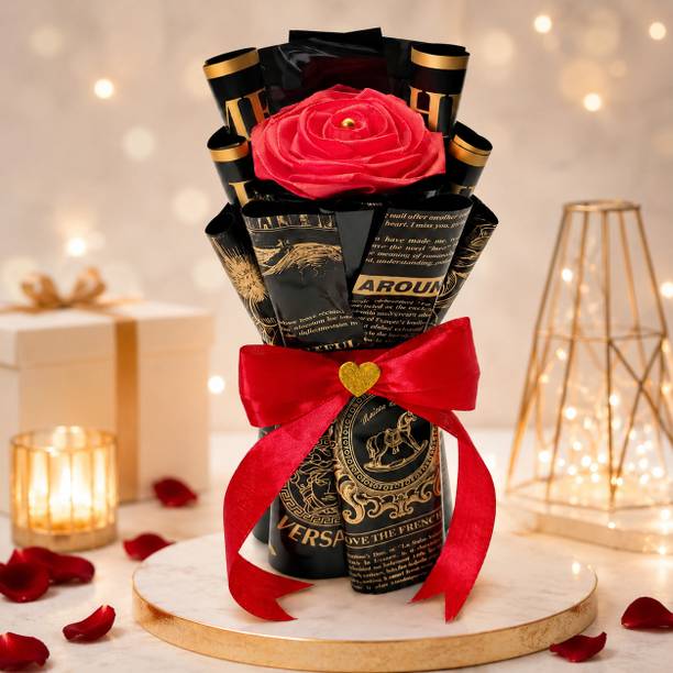 ZYRUSIA Flower Bouquet Gift Set