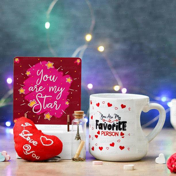 Dreamica Mug, Message Pills, Showpiece, Keychain Gift Set