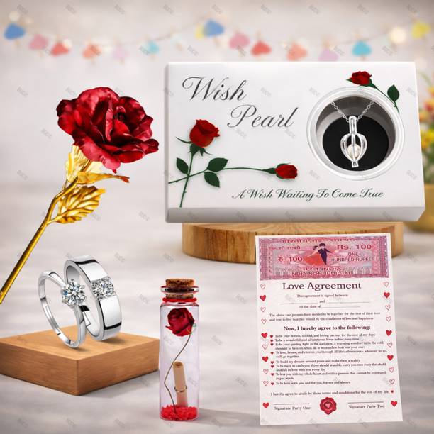 BUC Artificial Flower, Soft Toy, Gift Box Gift Set