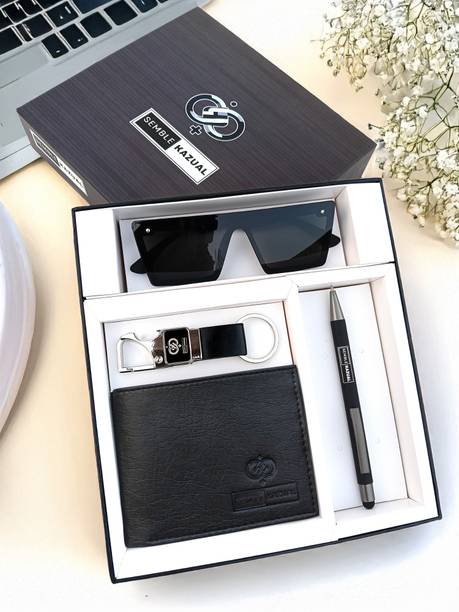 SEMBLE KAZUAL Wallet, Keychain, Pen Gift Set