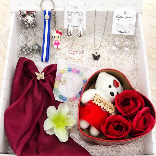 Qnhok Jewellery, Gift Box, Comb Gift Set