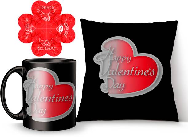 Dreamlivproducts Cushion, Mug, Greeting Card Gift Set