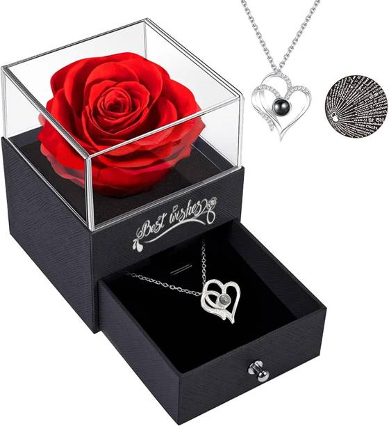 BAFATI Jewellery, Artificial Flower Gift Set