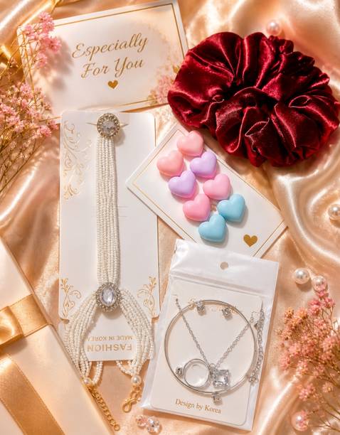 Weddingcharm Jewellery, Comb, Bracelet, Gift Box Gift Set