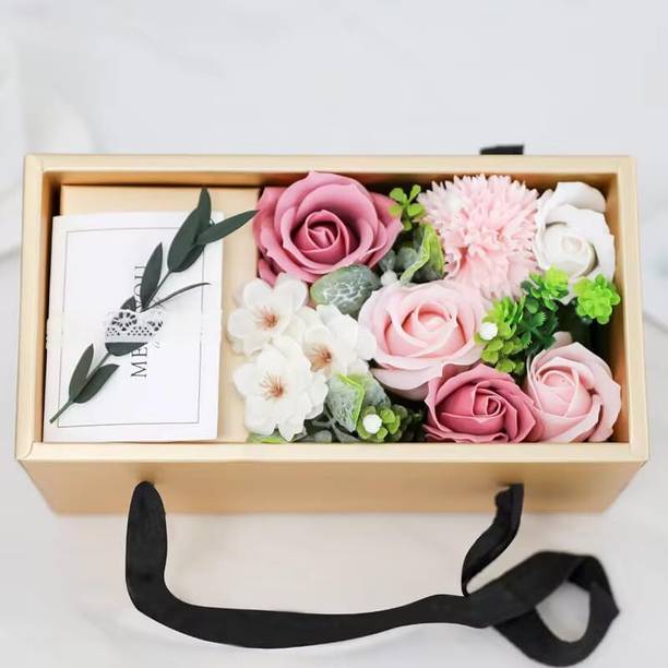 Home Treasures Artificial Flower Gift Set