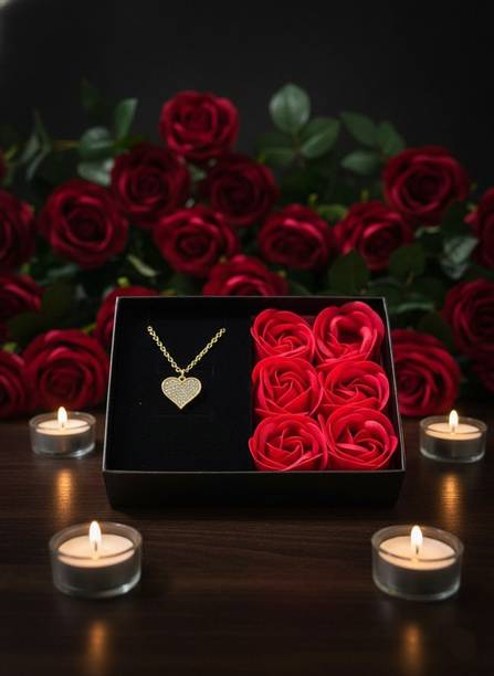 zestify commerce Artificial Flower, Jewellery, Gift Box Gift Set