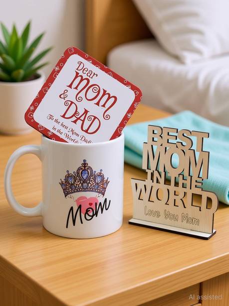 PRIDE STORE Mug, Showpiece, Greeting Card Gift Set