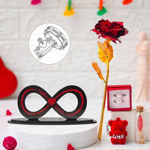 Tonkwalas Artificial Flower, Showpiece, Jewellery, Keychain, Message Pills Gift Set