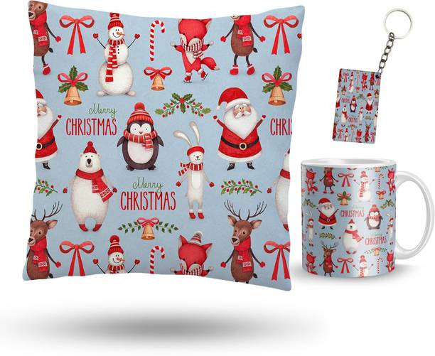 radhakeshavrani Mug, Keychain, Cushion Gift Set
