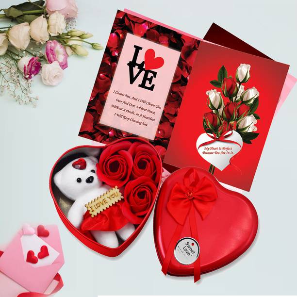 ME&YOU Greeting Card, Soft Toy Gift Set