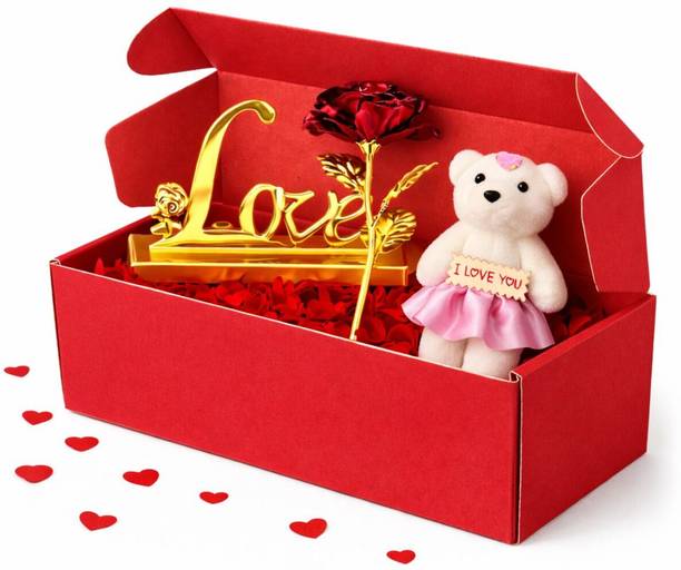 Tiny Shiny Artificial Flower Gift Set