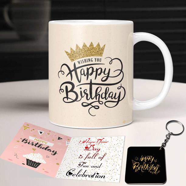 GiftsOnn Mug, Keychain, Greeting Card Gift Set