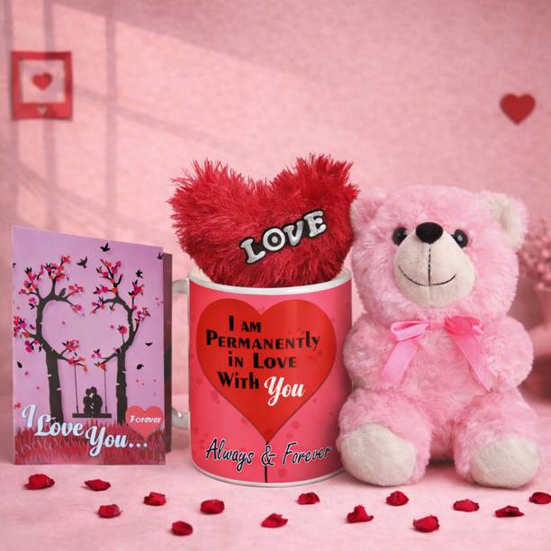 PaMeG Mug, Greeting Card, Soft Toy Gift Set