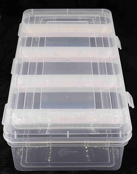 Bmsstore Storage Display Box Adjustable 4 Rod For Bangles, Jewellery, Watches, etc Bangles, Makeupm Jewellery, etc. Vanity Box