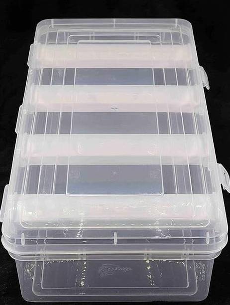 Bmsstore Storage Display Box Adjustable 4 Rod For Bangles, Jewellery, Watches, etc Bangles, Makeupm Jewellery, etc. Vanity Box