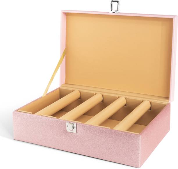 Birch & Co. Bangle Organizer for Women - Durable & Elegant Chudi Storage Box for Bride Wedding Vanity Box