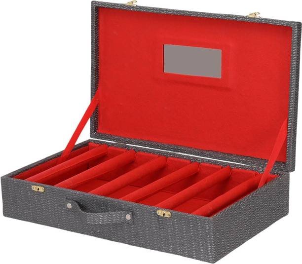 TAJ BEAUTY CENTER Bangle box ; Luxurious Bangle Box " organizer for women |Elegant Bangle Display Case Vanity Box