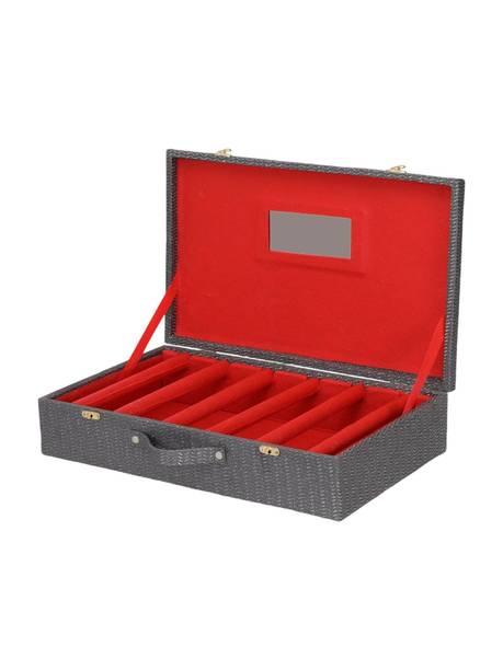 TAJ BEAUTY CENTER Bangle box ; Luxurious Bangle Box " organizer for women |Elegant Bangle Display Case Vanity Box