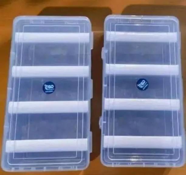 Ascommunica Adjustable bangal box organizer jewellery storage bangales box pack of 2 Jewellery Box Vanity Box