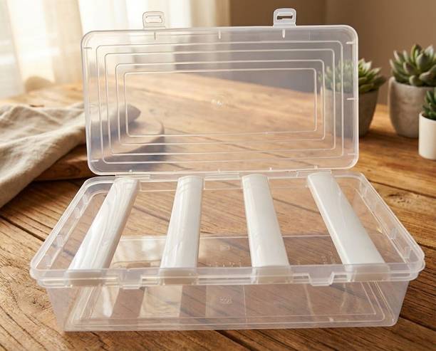 ANASALI Plastic Bangle & Jewelry Organizer Box PACK OF 1 Bangles, Jewellery, etc. Vanity Box