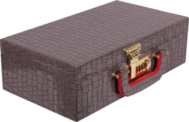 N A पर्स Wooden Two Rod storage box for bangle Bridal jewellery box for Women चूड़ी और ज्वेलरी स्टोरेज बॉक्स वैनिटी बॉक्स