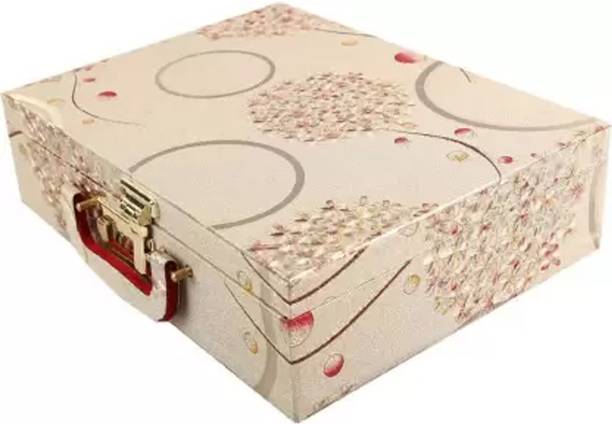 tosim unique Bangle Box With 3Rod And Number Lock system To Carry Bangles Lockable Vanity Box