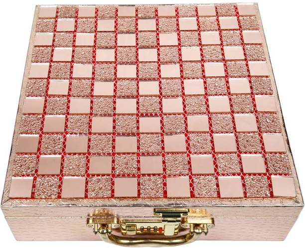 IKAYE 4 rod bangle box with hand cut mirror design on top 4 rod bangle box for safe keeping of bangles Vanity Box