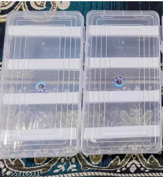 MMTRAADERSD Plastic adjustable 4 rod Bangle Box Chudi Set Organizer (Pack Of 2)Bangles ,Chudi ,Bracelet And Kada Box Vanity Box