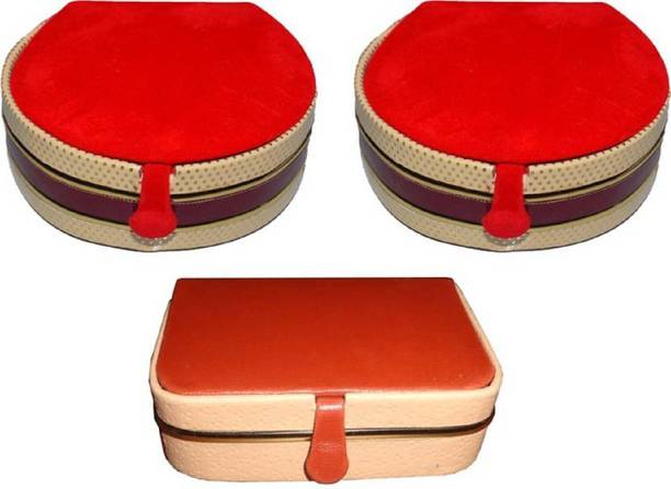 ultimatefashionista Combo of bangle & ring box pack of 3 Vanity Box (Multicolor) vanity box Vanity Box