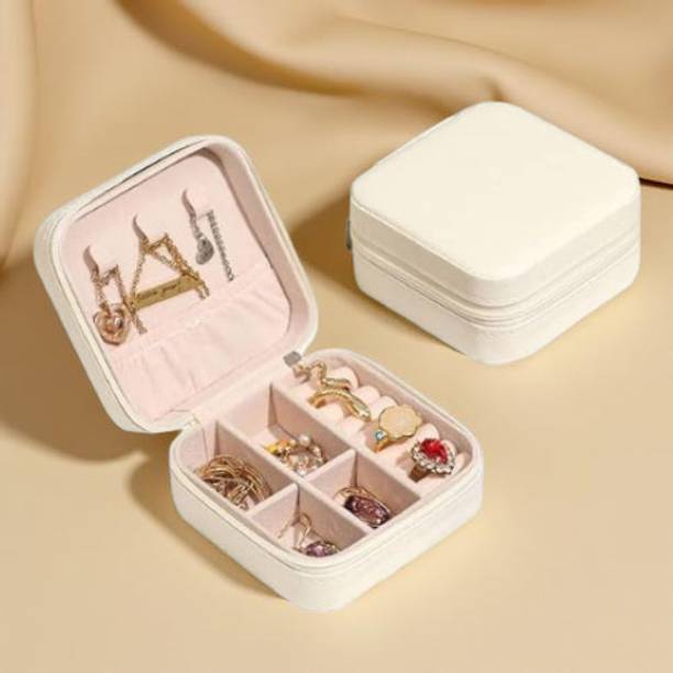 PelBart Compact Jewelry Storage Organizer, Lightweight Portable Box for Travel To organize, protect, and safely carry jewelry during travel and daily use. Vanity Box