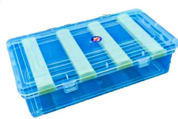rkm Good Quality Plastic Adjustable 4 Rod Bangle Box Chudi Set Organizer PACK OF 1 Bangles, Jewellery, etc. Vanity Box