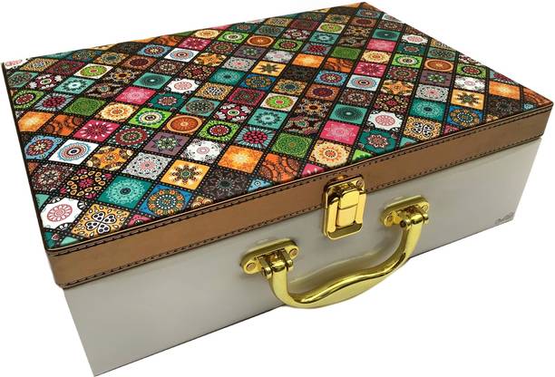 चेस्टक्राफ्ट -B-MC-01 बैंगल बॉक्स, ज्वेलरी बॉक्स, मल्टीपर्पज़ बॉक्स वैनिटी बॉक्स