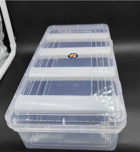 ANASALI Plastic Adjustable 4 Rod Bangle Box Chudi Set Organizer PACK OF 1 Bangles, Jewellery, etc. Vanity Box