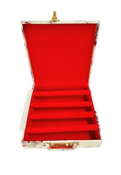 CGC Premium Quality Bangle Box With 4 Rods And Number Lock system To Carry Bangles. Storage Box, bangle box Vanity Box
