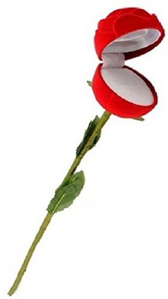 ultimatefashionista New-COMBO Rose Flower Ring Box , Girls & Loved Ones Gift vanity box Vanity Box