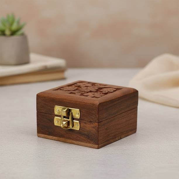 WoodenWale Wooden Jewellery Box Jewellery Storage Box Vanity Box