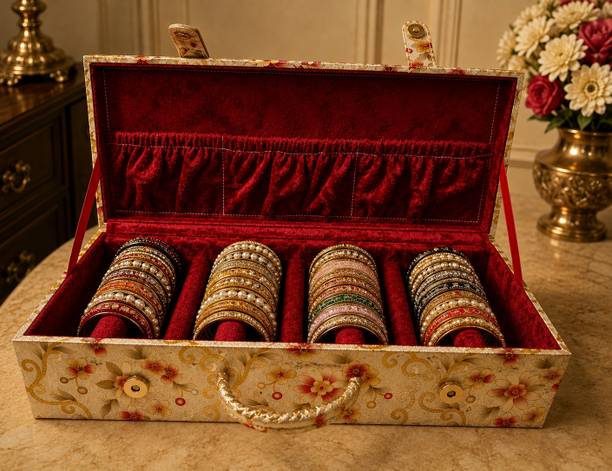 Mithila Enterprises Bangle box Bangle Storage & Organization, Designed to safely store, Vanity Box