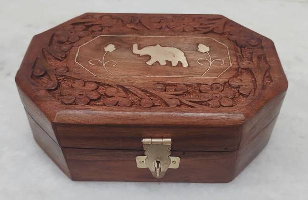 A S Trading World Wooden Jewellery Box | Vanity Box Jewellery Box, Vanity Box, Multipurpose Vanity Box