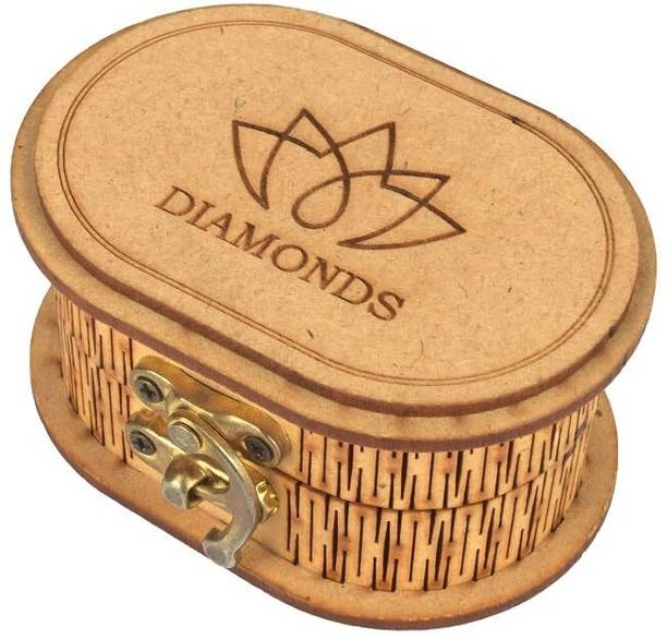 Antopy Wooden Ring box | Jewellery Box for Women and men Couple Ring| Hand Carved Carvings| Gift Items| Vanity Box
