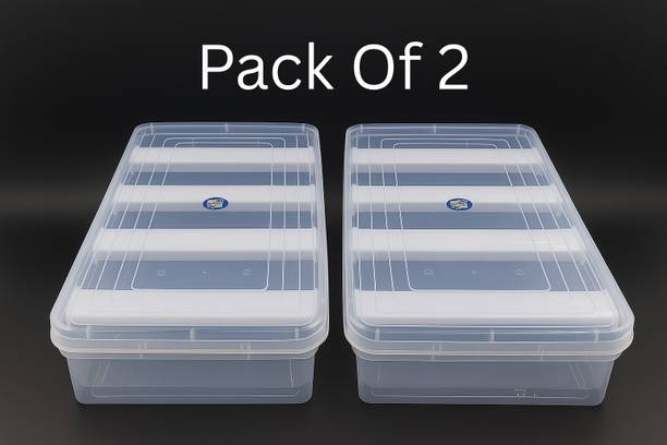 वेरसोरा Adjustable 4 Rods Bangle Box Pack of two ज्वेलरी , बैंगल्स , रिस्ट वॉच , हेयर बैंड स्क्रंचीज ( मल्टीपर्पज़ बॉक्स) वैनिटी बॉक्स