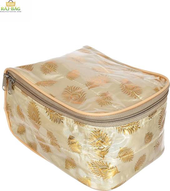 RMB Golden Glow Vanity Box Multi purpose, Safely store rings, earrings, necklaces, bangles, etc. Vanity Box