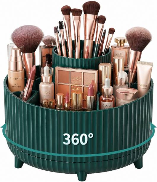 सेनस Makeup & Skincare Organizer Stand – Vanity Box,Storage & Jewellery Organizer ब्रश ऑर्गनाइज़र, ज्वेलरी आर्गेनाइजर, कॉस्मेटिक पर्पज़ वैनिटी बॉक्स